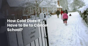 How Cold Does It Have to Be to Cancel School?