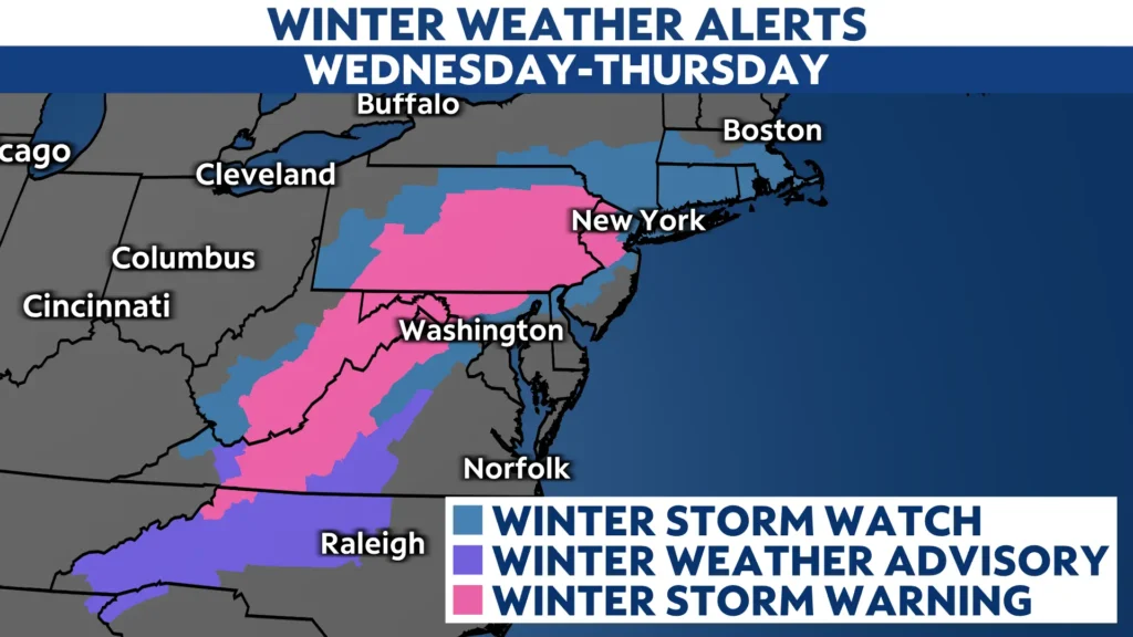 Winter Storm Warning Remains in Effect Wednesday 3 Winter Storm Warning Remains in Effect Wednesday