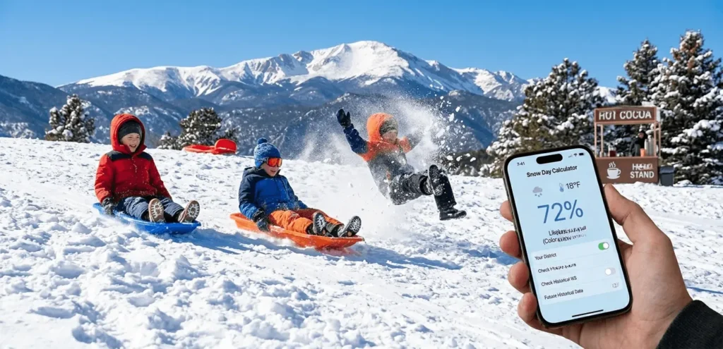 Snow Day Calculator For Colorado Springs