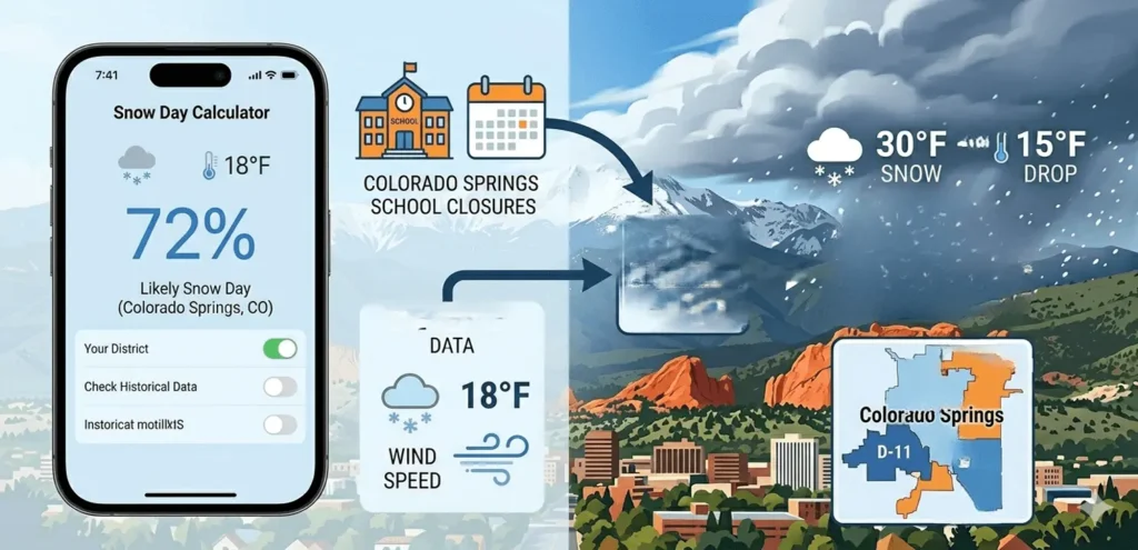 Snow Day Calculator For Colorado Springs